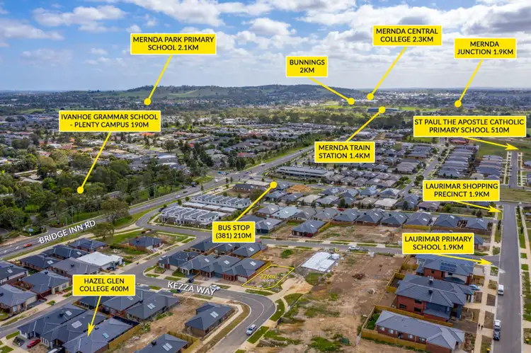 Second view of Homely land listing, 9 Kezza Way, Doreen VIC 3754