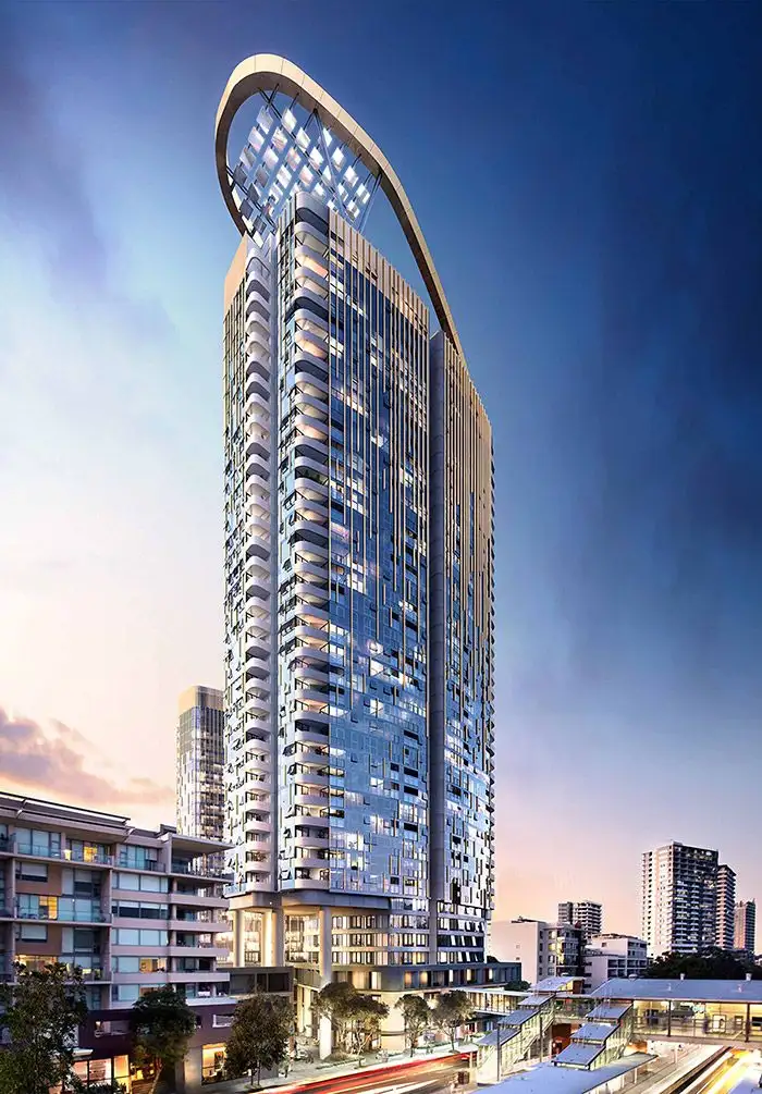 Main view of Homely apartment listing, A1304/6-14 Walker Street, Rhodes NSW 2138