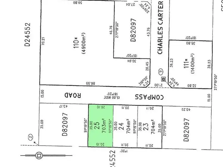 Third view of Homely land listing, 6 (Lot 25) Compass Road, Edithburgh SA 5583