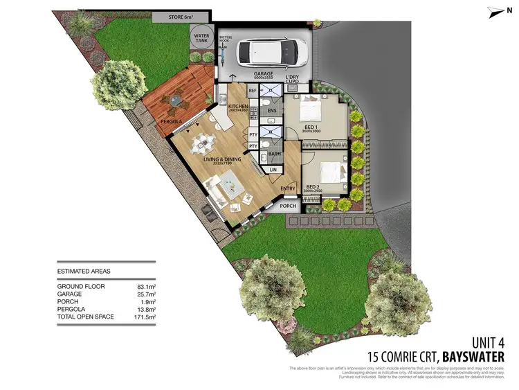 Sixth view of Homely unit listing, 1/15 Comrie Court, Bayswater VIC 3153