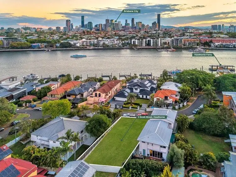 Main view of Homely land listing, 3 Scott Street, Hawthorne QLD 4171