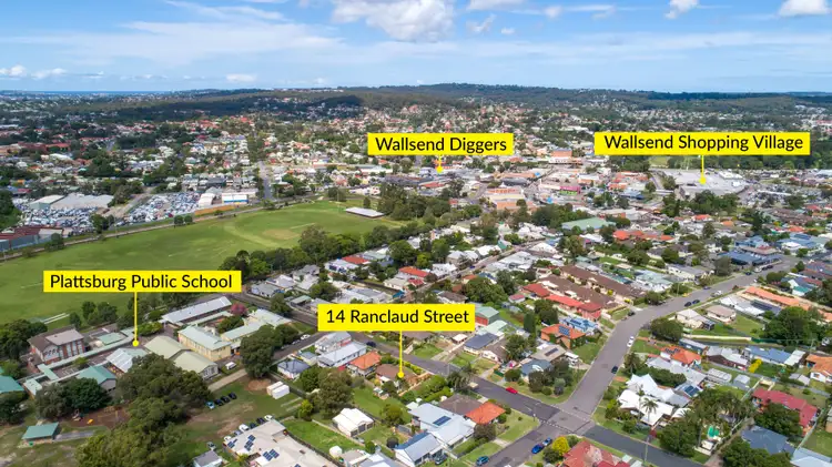 Second view of Homely house listing, 14 Ranclaud Street, Wallsend NSW 2287