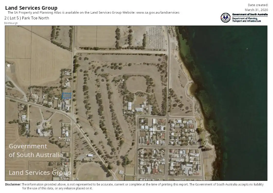 Main view of Homely land listing, 2 (Lot 5) Park Terrace North, Edithburgh SA 5583