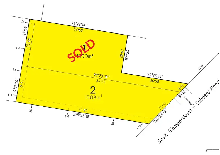 Second view of Homely land listing, Lot 2/140 Camperdown-Cobden Road, Camperdown VIC 3260