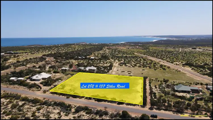 137 Lot 282 Stiles Road, Kalbarri WA 6536