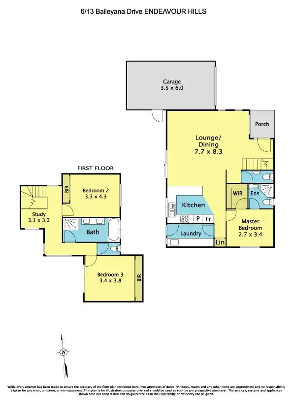 Second view of Homely townhouse listing, 6/13 Baileyana Drive, Endeavour Hills VIC 3802