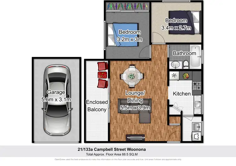 Seventh view of Homely unit listing, 21/133A Campbell Street, Woonona NSW 2517