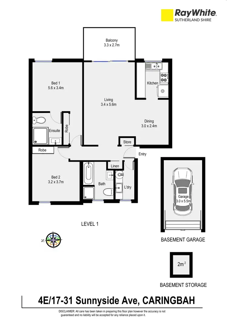 Seventh view of Homely apartment listing, 4E/17-31 Sunnyside Avenue, Caringbah NSW 2229