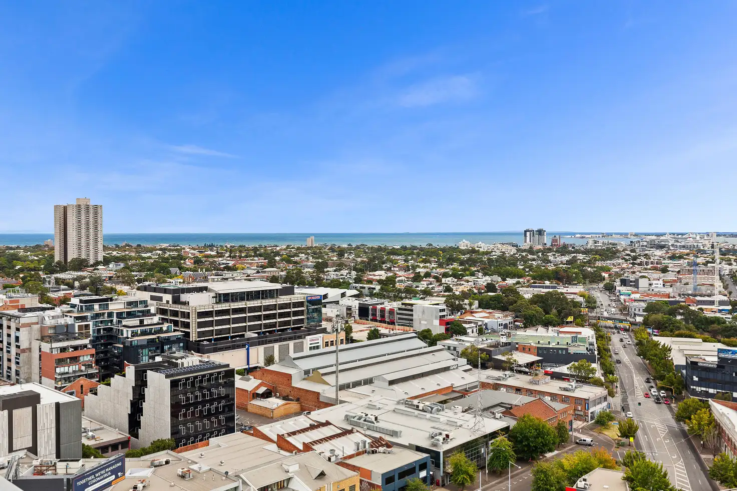Main view of Homely apartment listing, 2204/109 Clarendon Street, Southbank VIC 3006