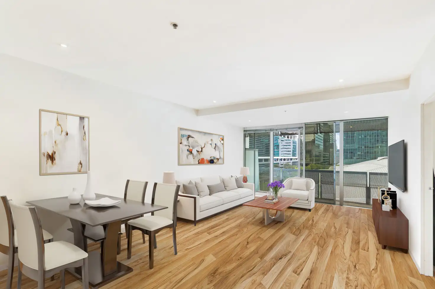 Main view of Homely apartment listing, 702/620 Collins Street, Melbourne VIC 3000