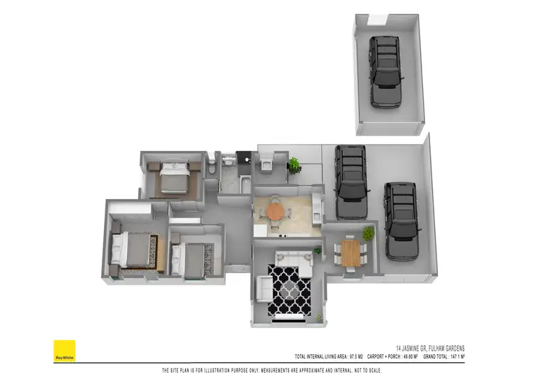 Second view of Homely house listing, 14 Jasmine Grove, Fulham Gardens SA 5024