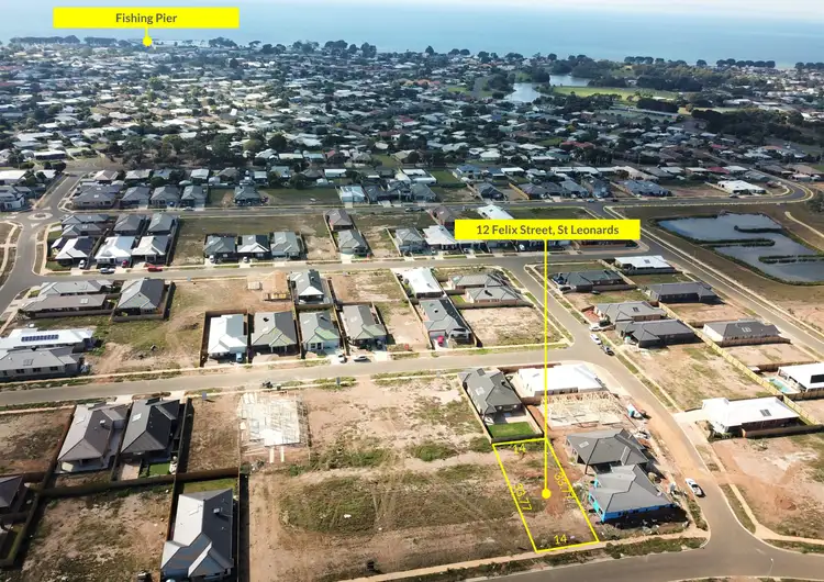 Main view of Homely land listing, 12 Felix Street, St Leonards VIC 3223