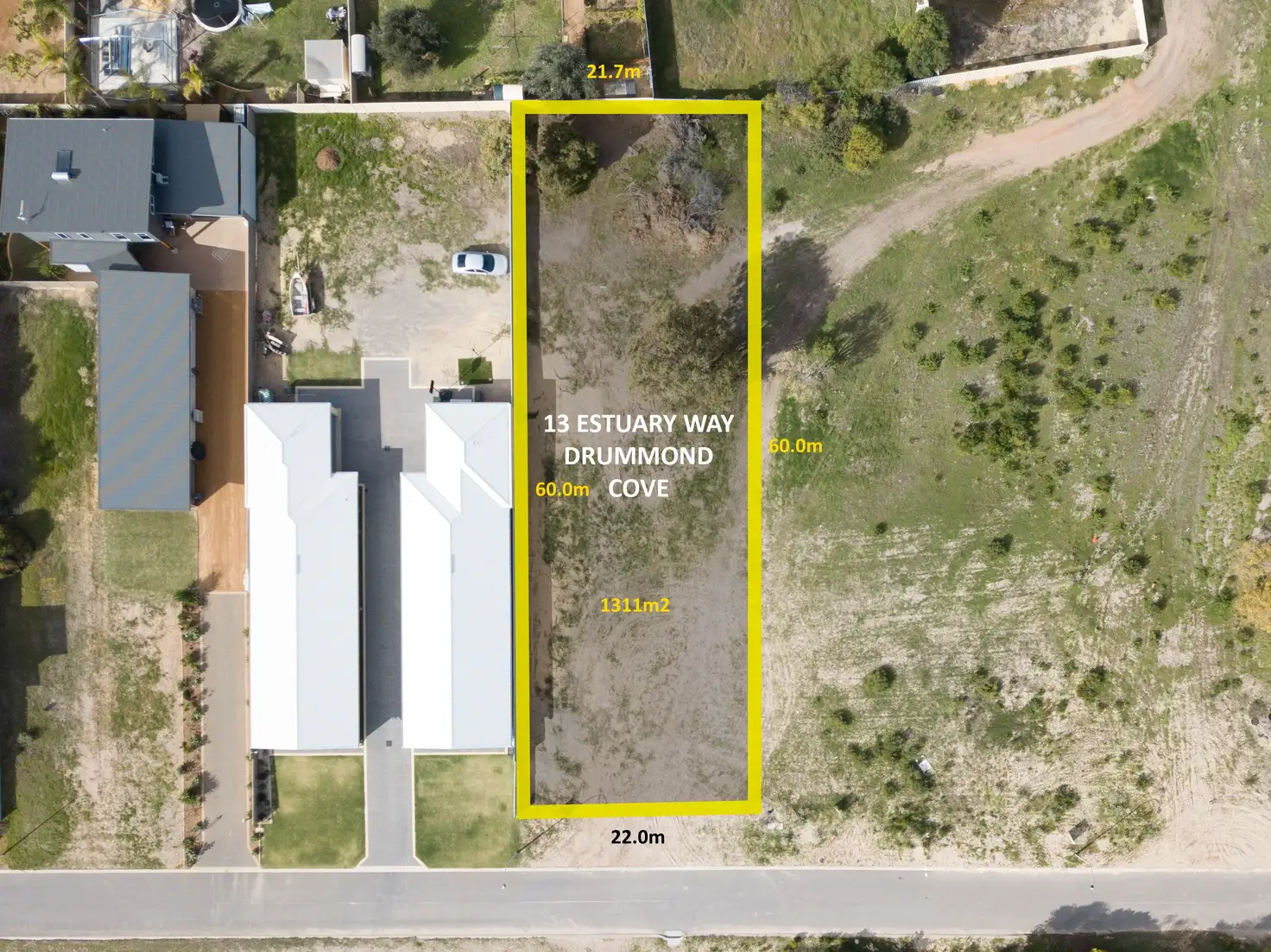 Main view of Homely land listing, 13 Estuary Way, Drummond Cove WA 6532