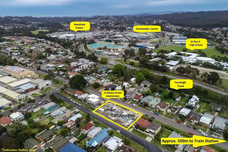 Second view of Homely townhouse listing, 17C Bailey Street, Adamstown NSW 2289