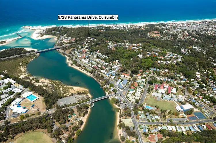 Main view of Homely unit listing, 8/28 Panorama Drive, Currumbin QLD 4223
