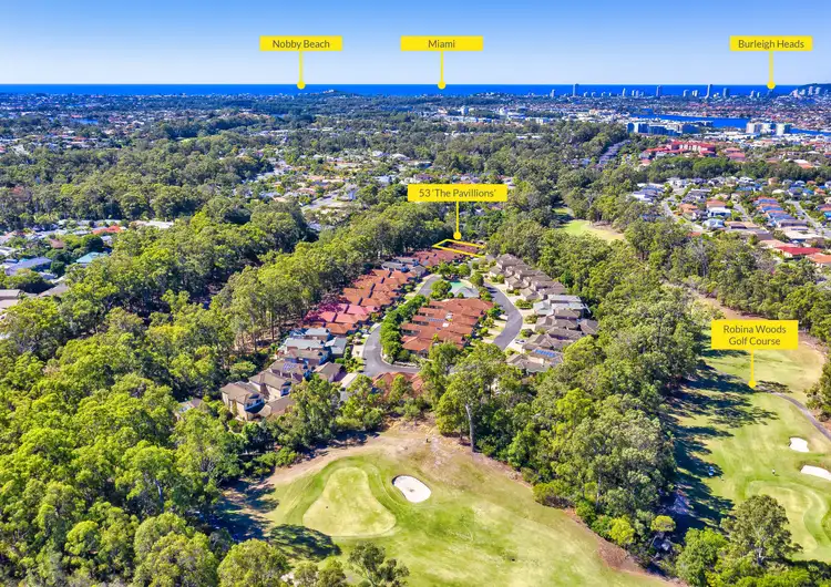 Main view of Homely house listing, 53/14 Oakmont Street, Robina QLD 4226
