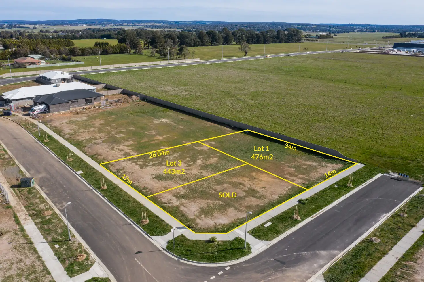 Main view of Homely land listing, 1/4 Dumenils Way, Delacombe VIC 3356