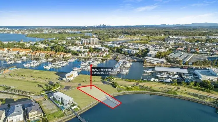 Second view of Homely land listing, 8802 The Point Circuit, Sanctuary Cove QLD 4212