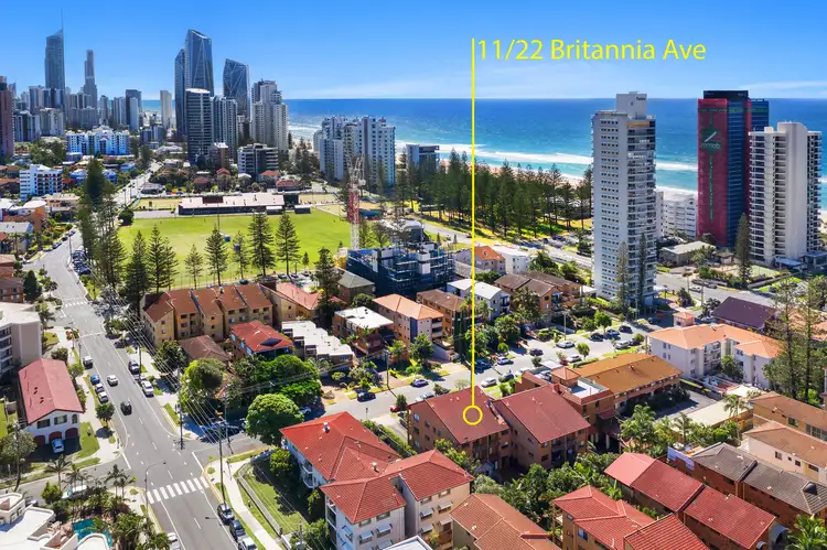 Second view of Homely apartment listing, 11/22 Britannia Avenue 'San Remo', Broadbeach QLD 4218