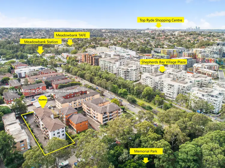 Second view of Homely apartment listing, 16/3-5 Meadow Crescent, Meadowbank NSW 2114