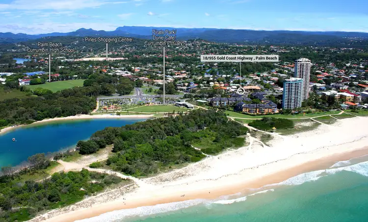 Main view of Homely unit listing, 18/955 Gold Coast Highway, Palm Beach QLD 4221