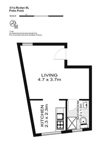 Seventh view of Homely apartment listing, 5/1a Roslyn Street, Potts Point NSW 2011