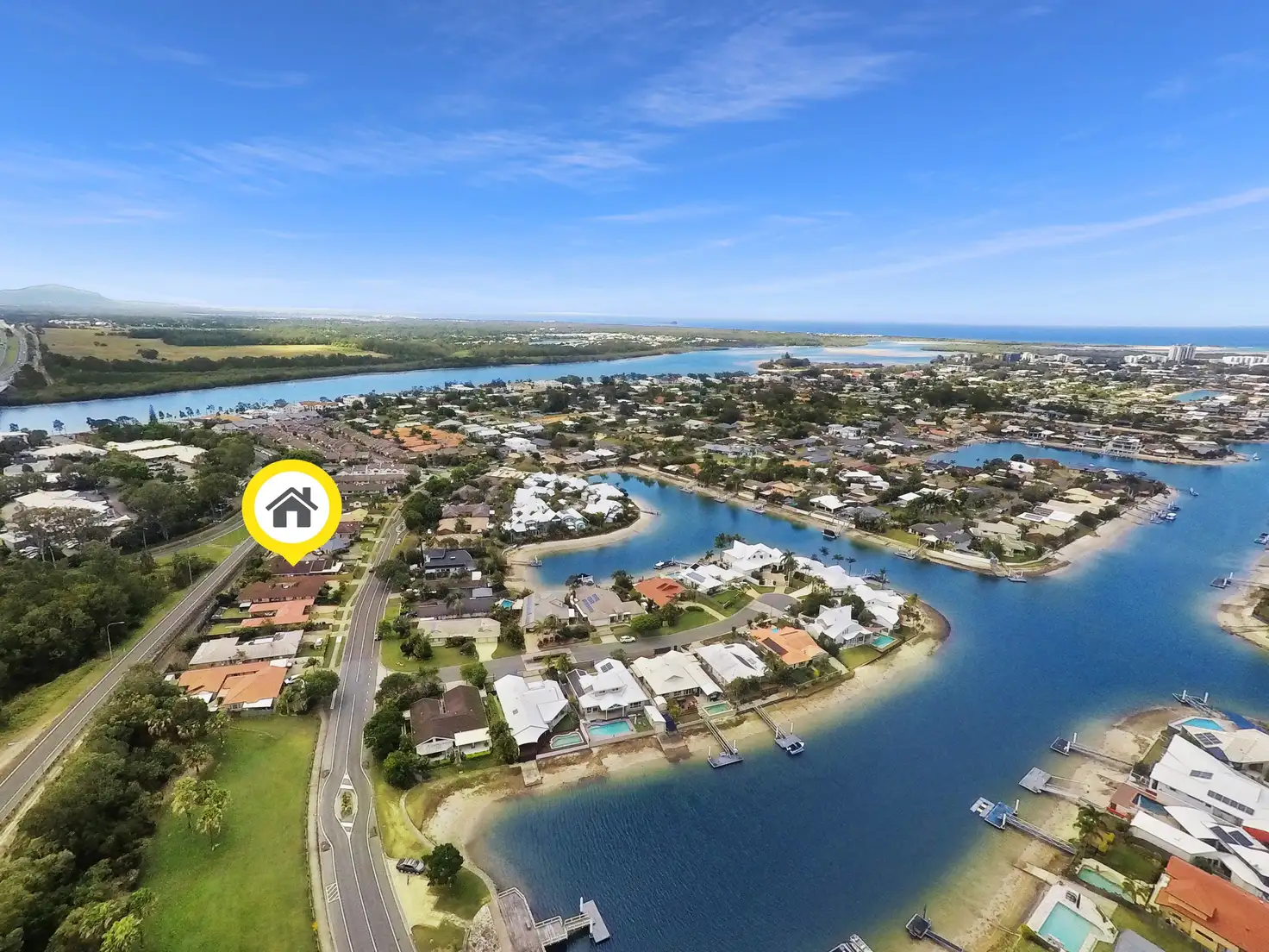 Main view of Homely unit listing, 2/35 Maroochy Waters Drive, Maroochydore QLD 4558