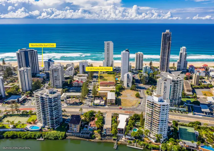 Fifth view of Homely unit listing, 1/28 Frederick Street, Surfers Paradise QLD 4217