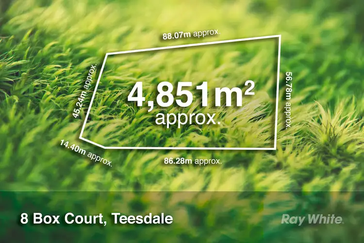 Main view of Homely land listing, 8 Box Court, Teesdale VIC 3328