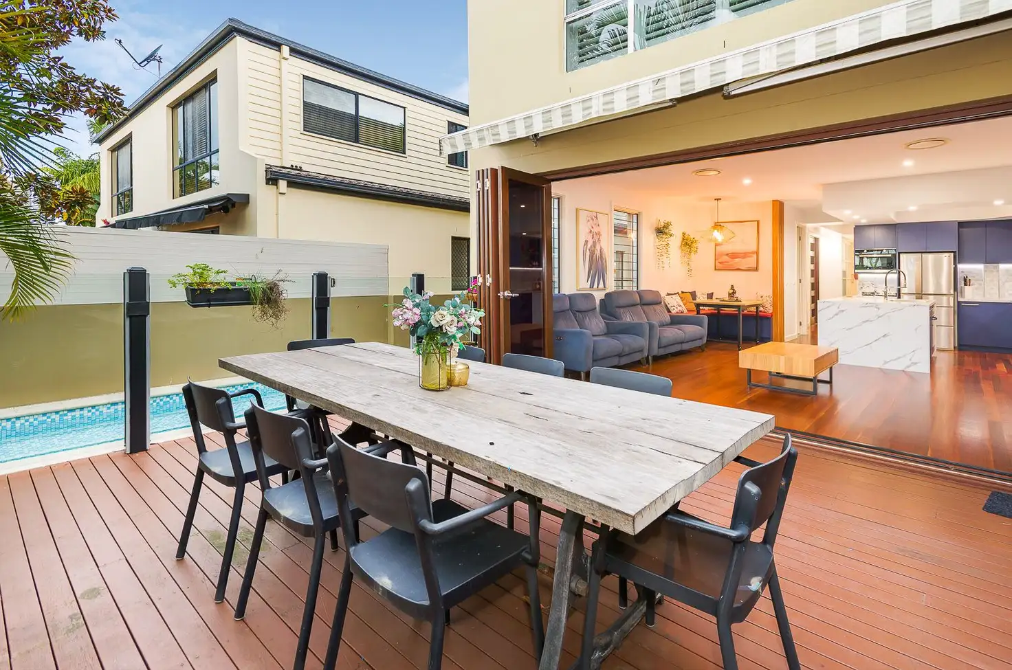 Main view of Homely semi-detached listing, 1/7 Rouen Avenue, Paradise Point QLD 4216
