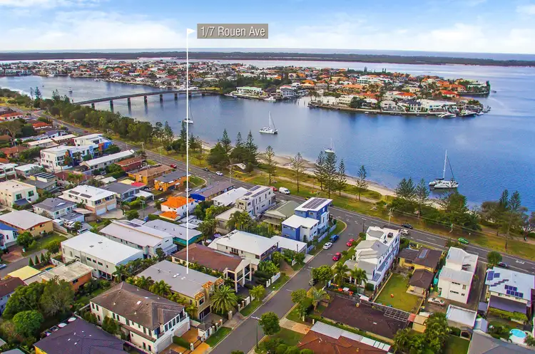Second view of Homely semi-detached listing, 1/7 Rouen Avenue, Paradise Point QLD 4216