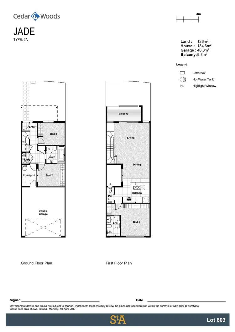 Fifth view of Homely house listing, Lot 603/10 McKechnie Street, St Albans VIC 3021