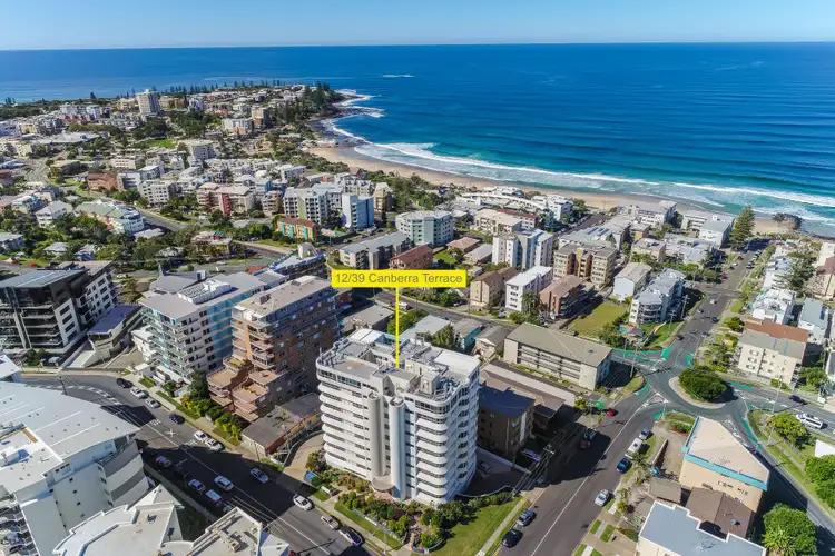 Second view of Homely apartment listing, Unit 12/39 Canberra Terrace, Kings Beach QLD 4551