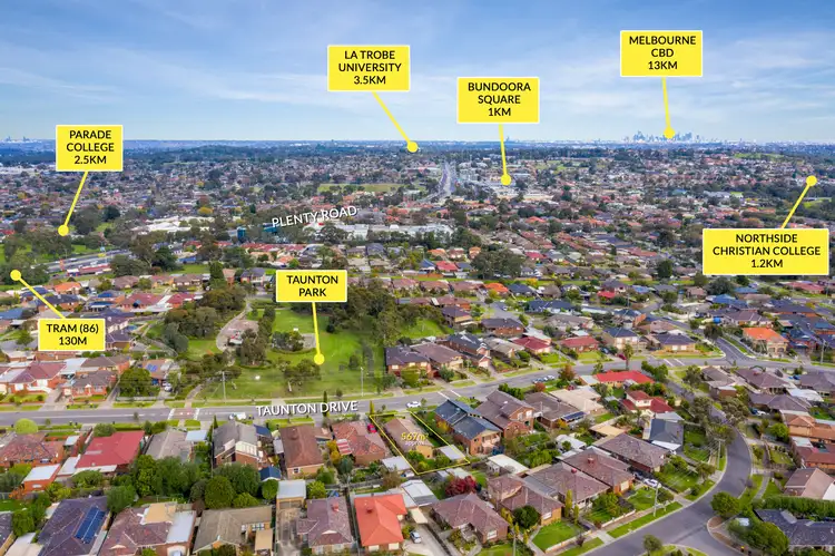 Second view of Homely house listing, 34 Taunton Drive, Bundoora VIC 3083
