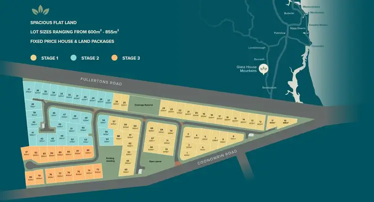 Second view of Homely land listing, Lot 21 Albyn Place, Glass House Mountains QLD 4518