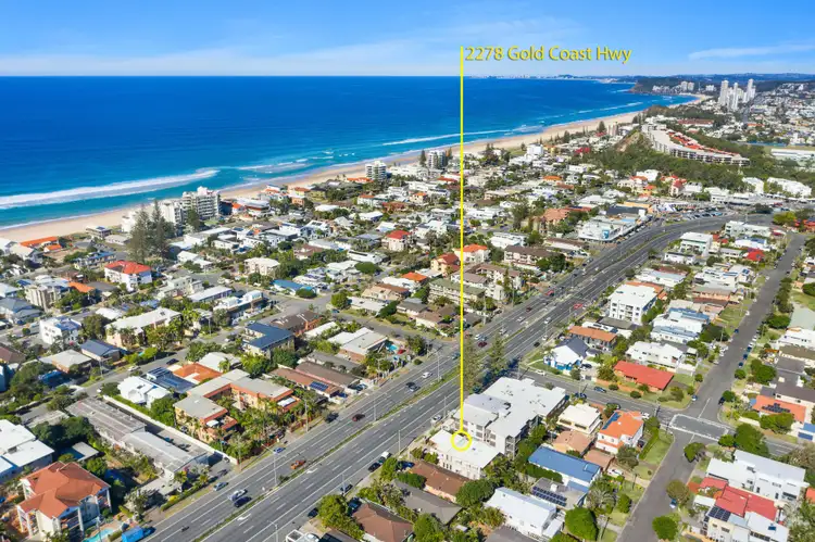 Main view of Homely house listing, 1/2278 Gold Coast Highway, Mermaid Beach QLD 4218