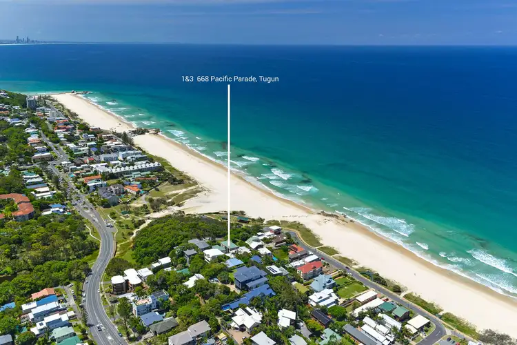Main view of Homely unit listing, 1/668 Pacific Parade, Tugun QLD 4224