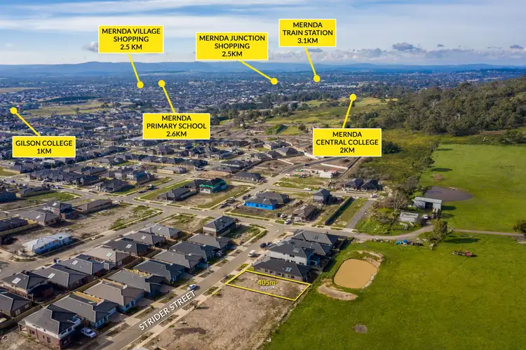 Second view of Homely land listing, 9 Strider Street, Mernda VIC 3754