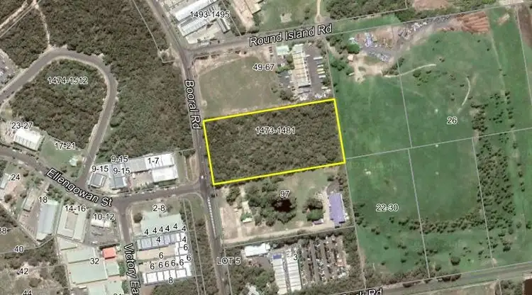 Main view of Homely land listing, 1473-1481 Booral Road, Urangan QLD 4655