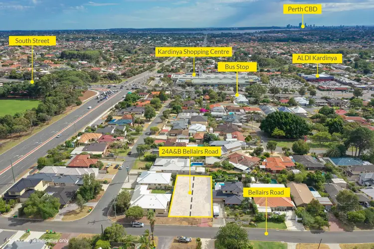 Main view of Homely land listing, 24A Bellairs Road, Kardinya WA 6163