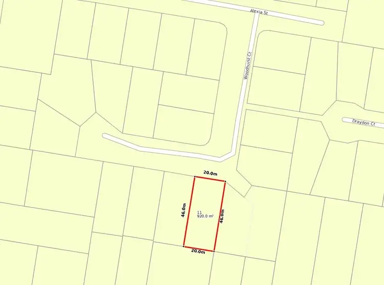 Second view of Homely land listing, 11 Woodhurst Court, Pittsworth QLD 4356