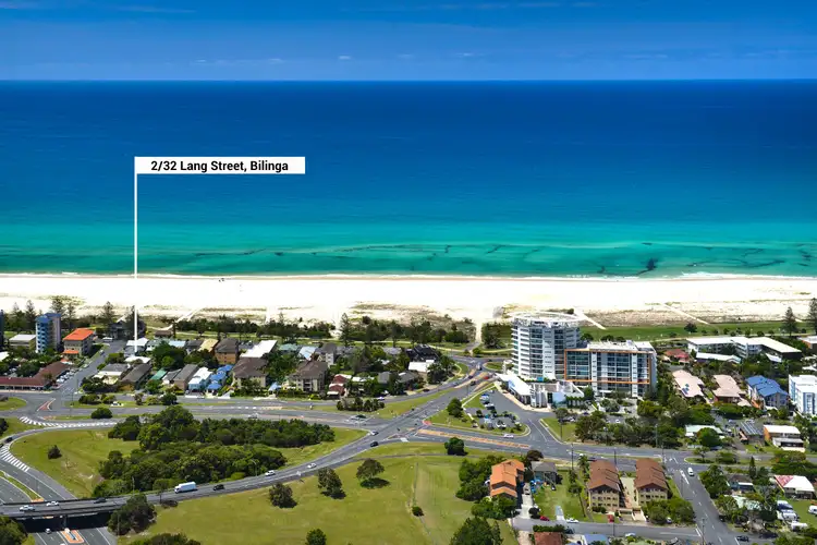 Second view of Homely house listing, 2/32 Lang Street, Bilinga QLD 4225