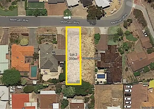 Main view of Homely land listing, Lot 2,18 Methuen Way, Duncraig WA 6023