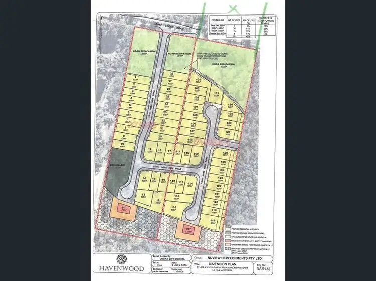 Main view of Homely land listing, 319-321 Dairy Creek Road, Bahrs Scrub QLD 4207
