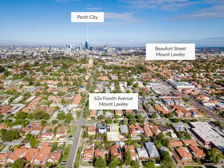 Second view of Homely land listing, 62A Fourth Avenue, Mount Lawley WA 6050