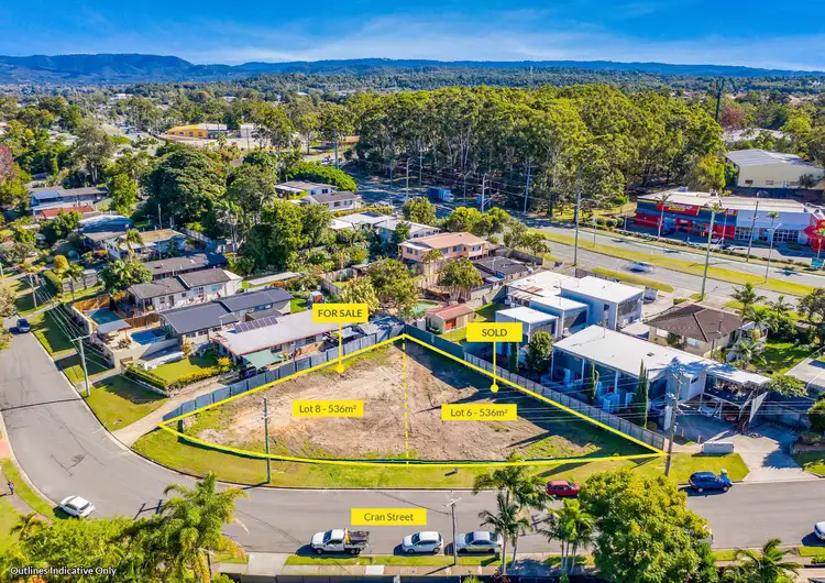 Main view of Homely land listing, 8 Cran Street, Ashmore QLD 4214
