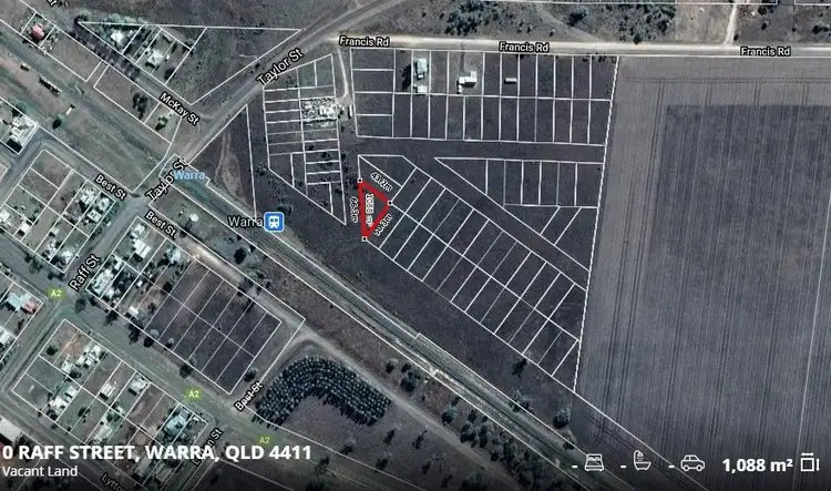 Main view of Homely land listing, Lot 53 Unnamed Road, Warra QLD 4411