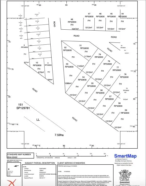 Third view of Homely land listing, Lot 53 Unnamed Road, Warra QLD 4411