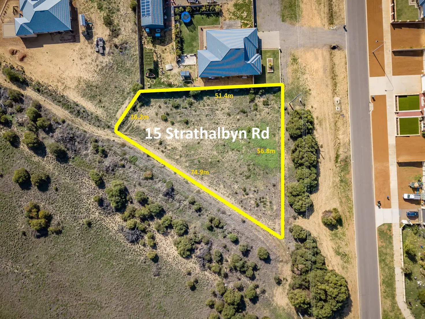 Main view of Homely land listing, 15 Strathalbyn Road, Strathalbyn WA 6530