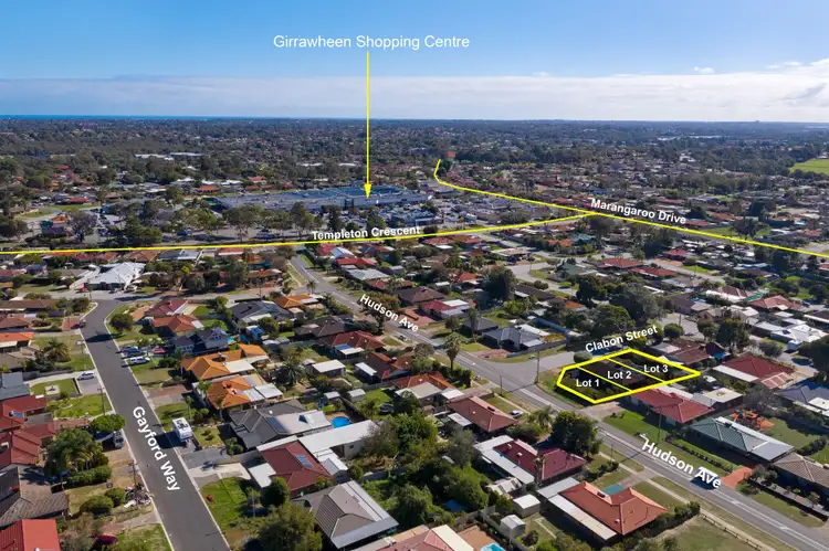 Third view of Homely land listing, Lot 1/2 Clabon Street, Girrawheen WA 6064